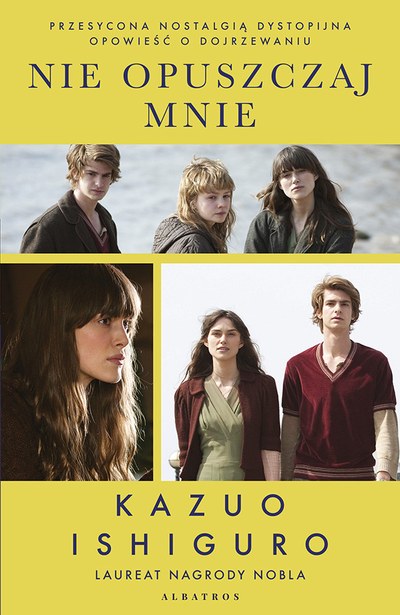 Okładka: Nie opuszczaj mnie — Kazuo Ishiguro